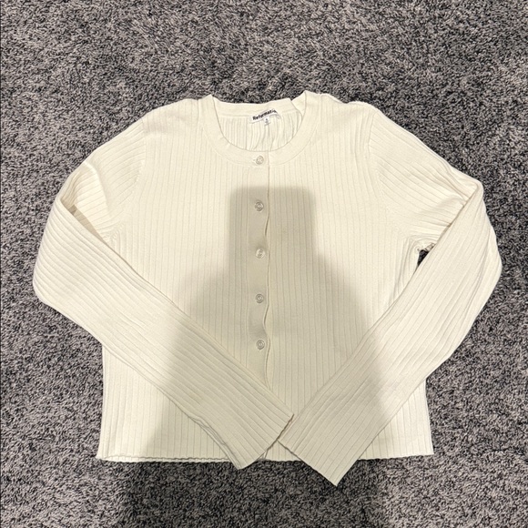 Reformation Joanne Cotton Cardigan size small - Picture 5 of 6